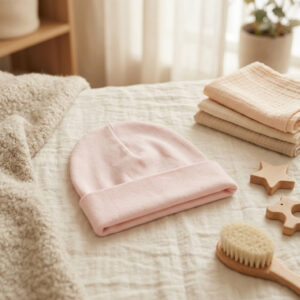 Babymutsje | lichtroze