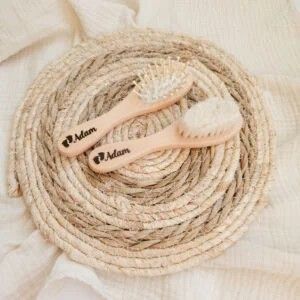 Baby haarborstelset | gegraveerd