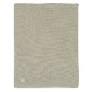 Ledikantdeken Jollein basic knit | olive green