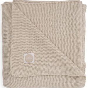 Wiegdeken Jollein basic knit | nougat