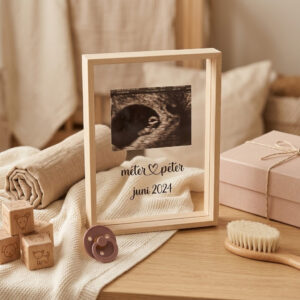 Zwangerschapsaankondiging fotoframe | meter&peter