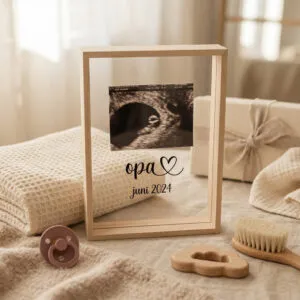 Zwangerschapsaankondiging fotoframe | opa
