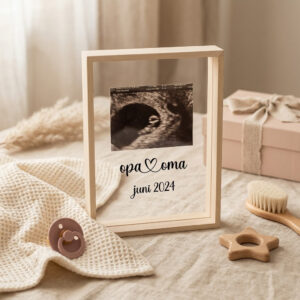 Zwangerschapsaankondiging fotoframe | opa&oma