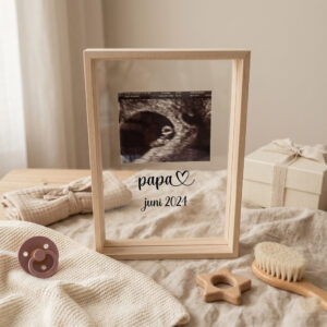 Zwangerschapsaankondiging fotoframe | papa
