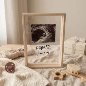 Zwangerschapsaankondiging fotoframe | papa
