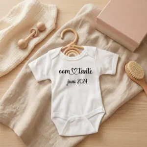 Aankondigingsromper | oom&tante