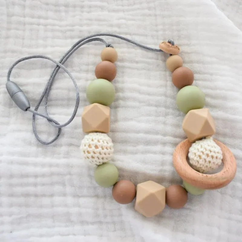 Voedingsketting | hazelnoot - vergrijsd groen