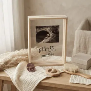 Zwangerschapsaankondiging fotoframe | peter