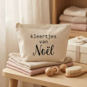 Luiertas etui met naam | kleertjes