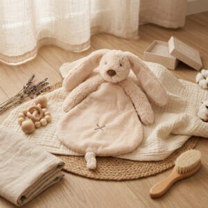 Knuffeldoekje Happy Horse Rabbit Richie | beige