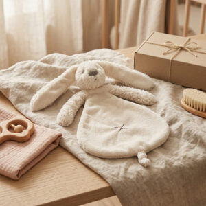 Knuffeldoekje Happy Horse Rabbit Richie | ivory
