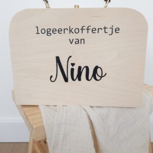 Houten koffer | logeren