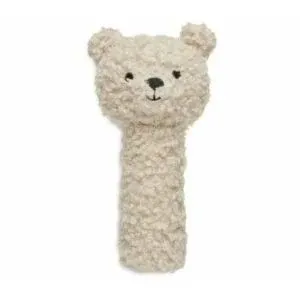 Jollein teddy beer rammelaar | naturel