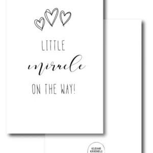 Kaartje | little miracle on the way