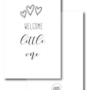 Kaartje | welcome little one