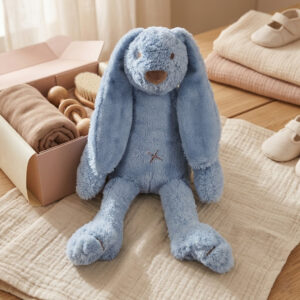 Happy Horse Rabbit Richie knuffel | deep blue