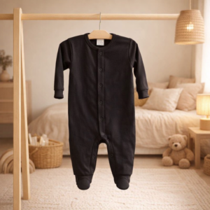 Newborn boxpakje met naam | zwart